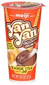 Meiji Cracker Dip Choc Yan Yan
