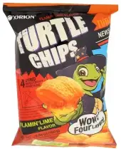 Orion Chips Turtle Flamin Lime