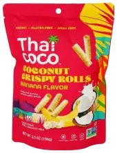 Thai Coco Rolls Crispy Thai Banana