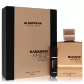 Al Haramain Amber Oud Black Edition by Al Haramain Gift Set 5 oz 5 oz Eau De Parfum Spray + 0.34 oz 