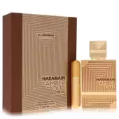 Al Haramain Amber Oud Gold Edition Extreme by Al Haramain Gift Set 3.4 oz 3.4 Pure Perfume Spray + 0