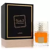 Lattafa Khamrah by Lattafa Eau De Parfum Spray (Unisex) 3.4 oz