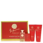 Touch by Fred Hayman Gift Set -- 3.4 oz Eau De Toilette Spary + 6.7 oz Body Lotion + 6.7 oz Shower G
